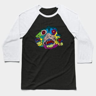 Faces Baseball T-Shirt